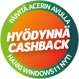 Acer cashback Q3-4