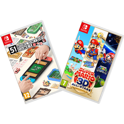 kuvitus kuva aiheesta Nintendo Switch -pelit