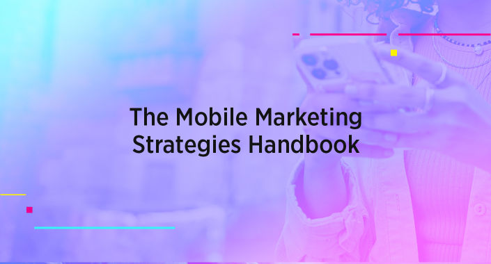 Blog title design reading: The Mobile Marketing Strategies Handbook