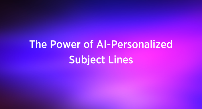 Title reading: The Power of AI-Personalized Subject Lines