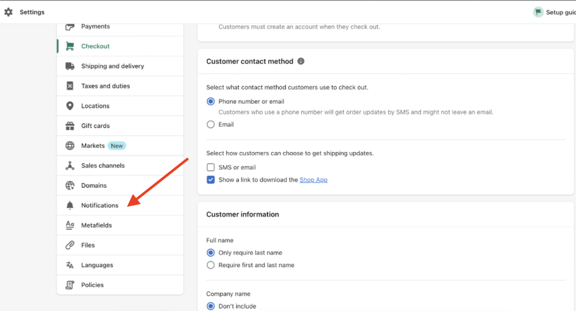 ShopifyNotification
