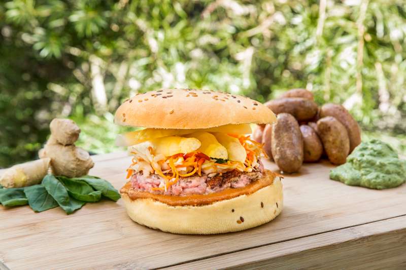 Le Burger de Veau de Pascal Favre d'Anne