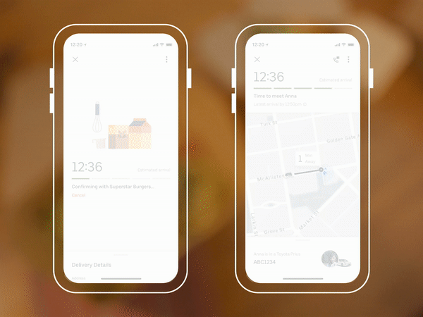 Uber Eats app experience 2