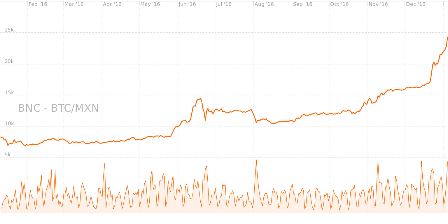 bitcoin price in mexico