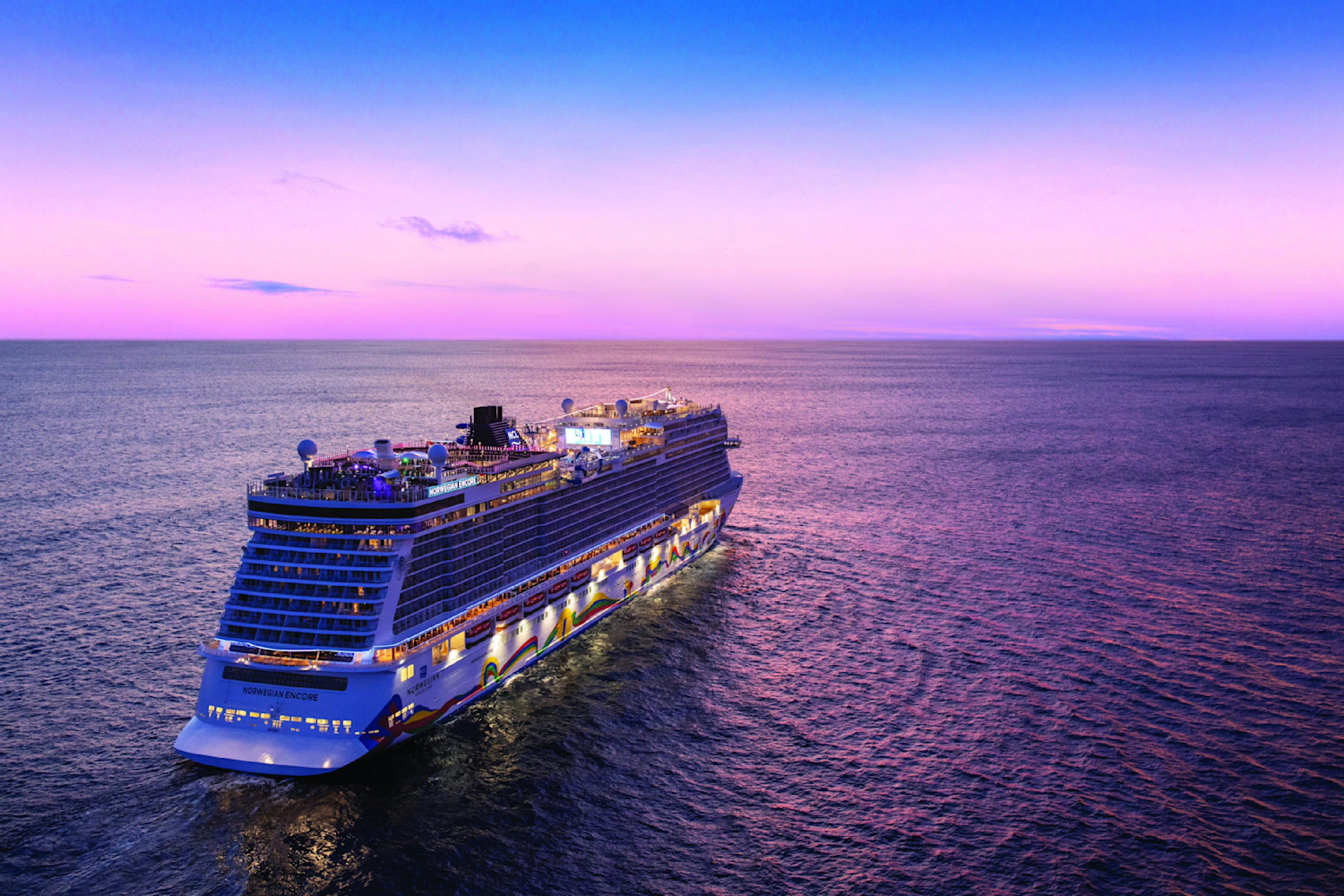 Norwegian Cruise Lines Sunset