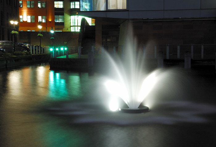 Fountain - Bridgewater Hall - Slow Shutter