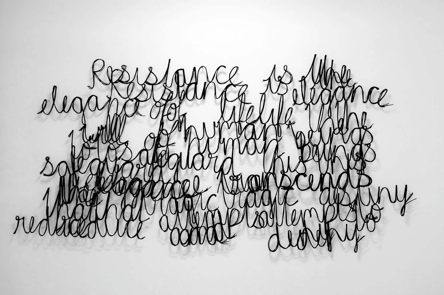 Anita Dube Elegance (For Mireille), 2011 (Detail)