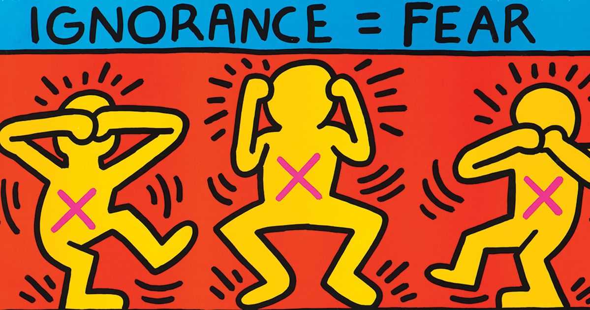 Keith Haring - ignorance