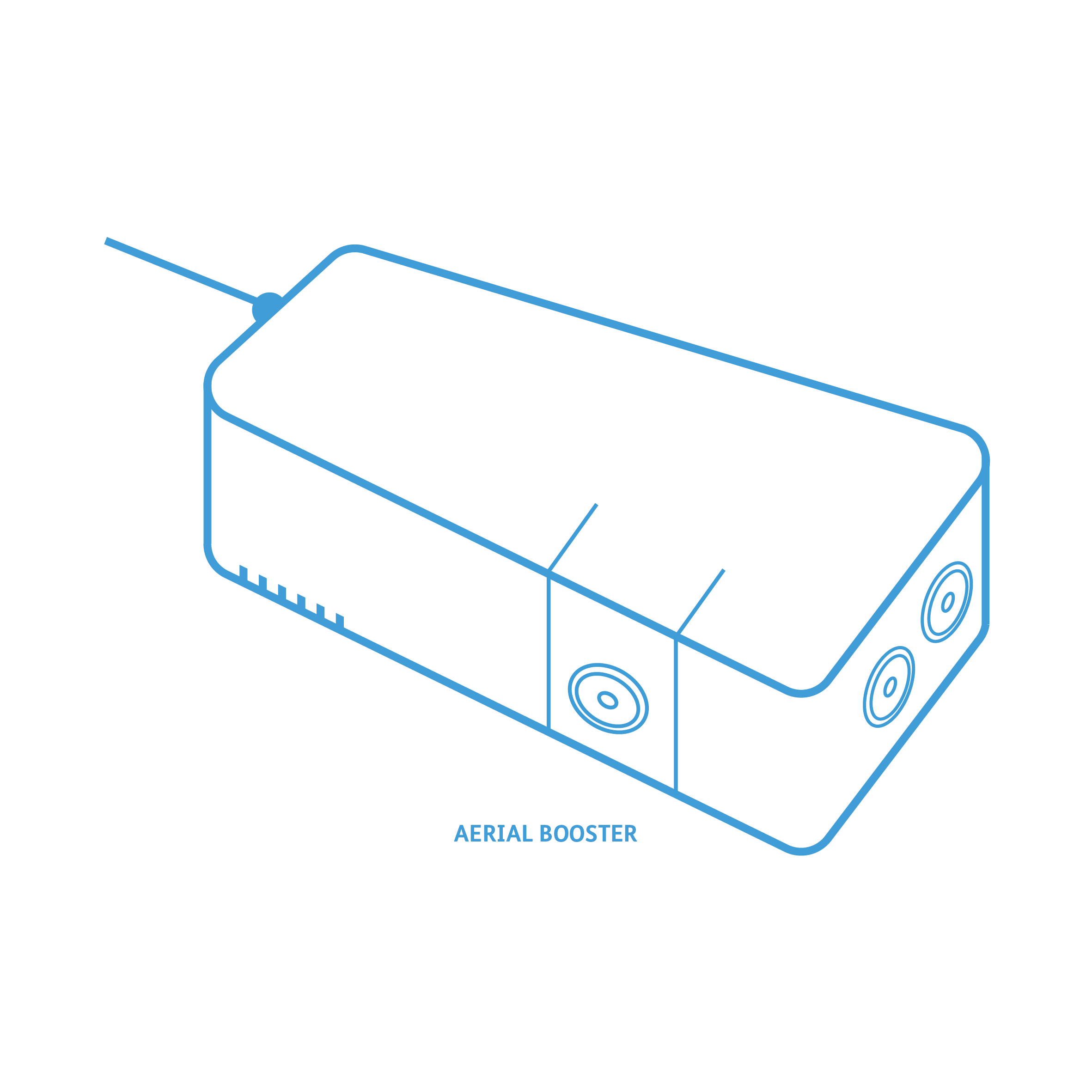 aerial booster