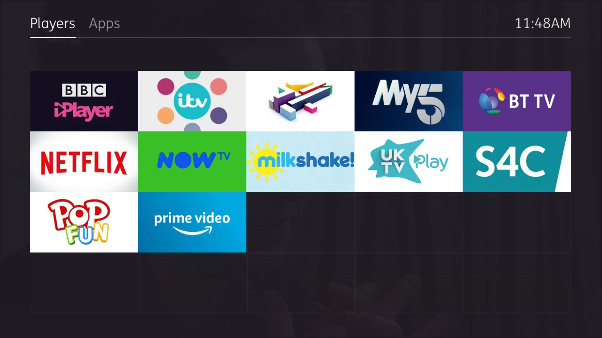 Amazon players and apps