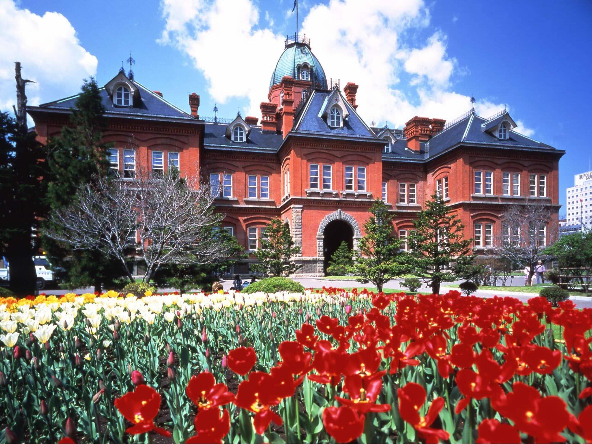 sapporo red brick building