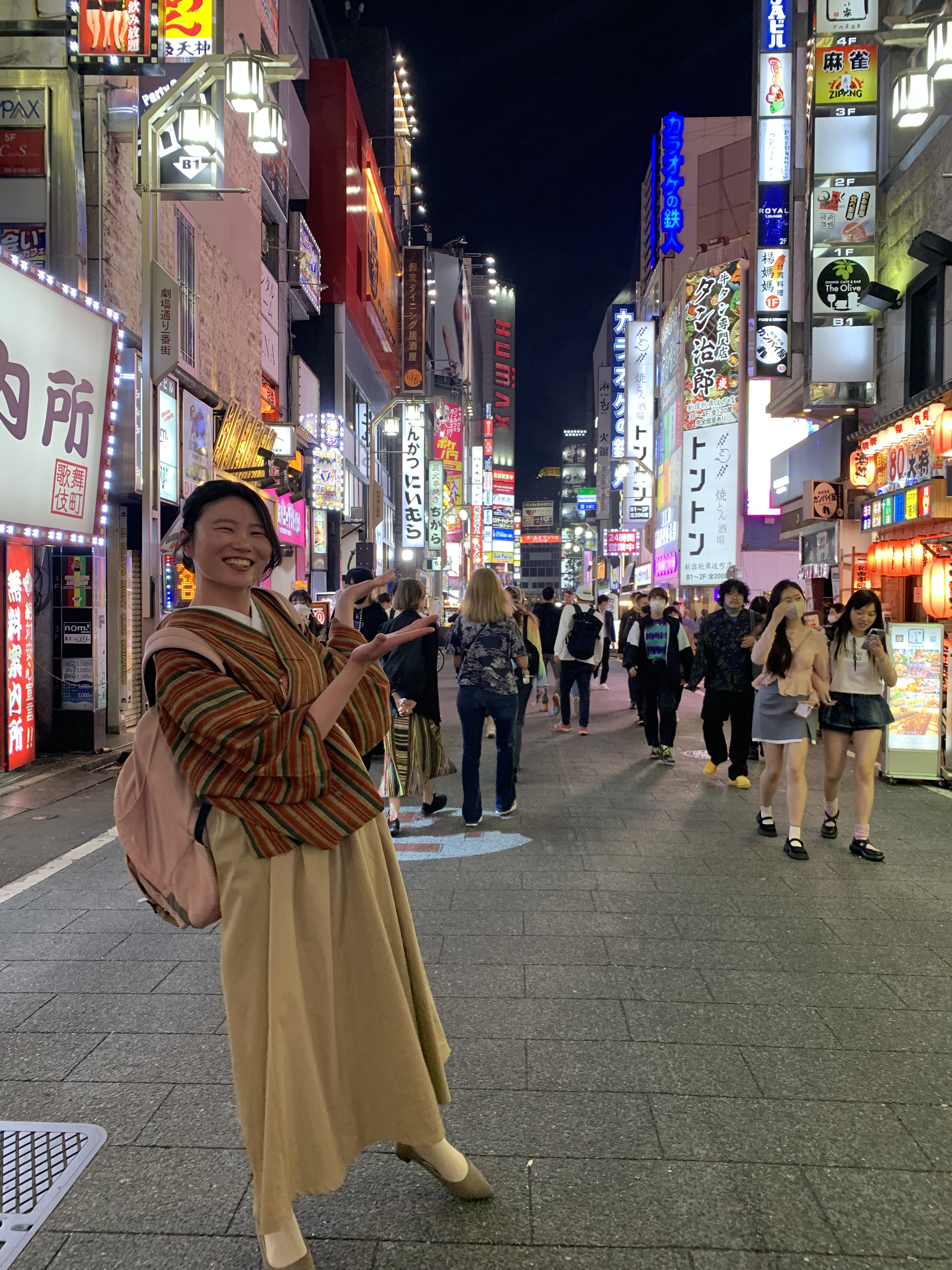 新宿で撮った私の写真