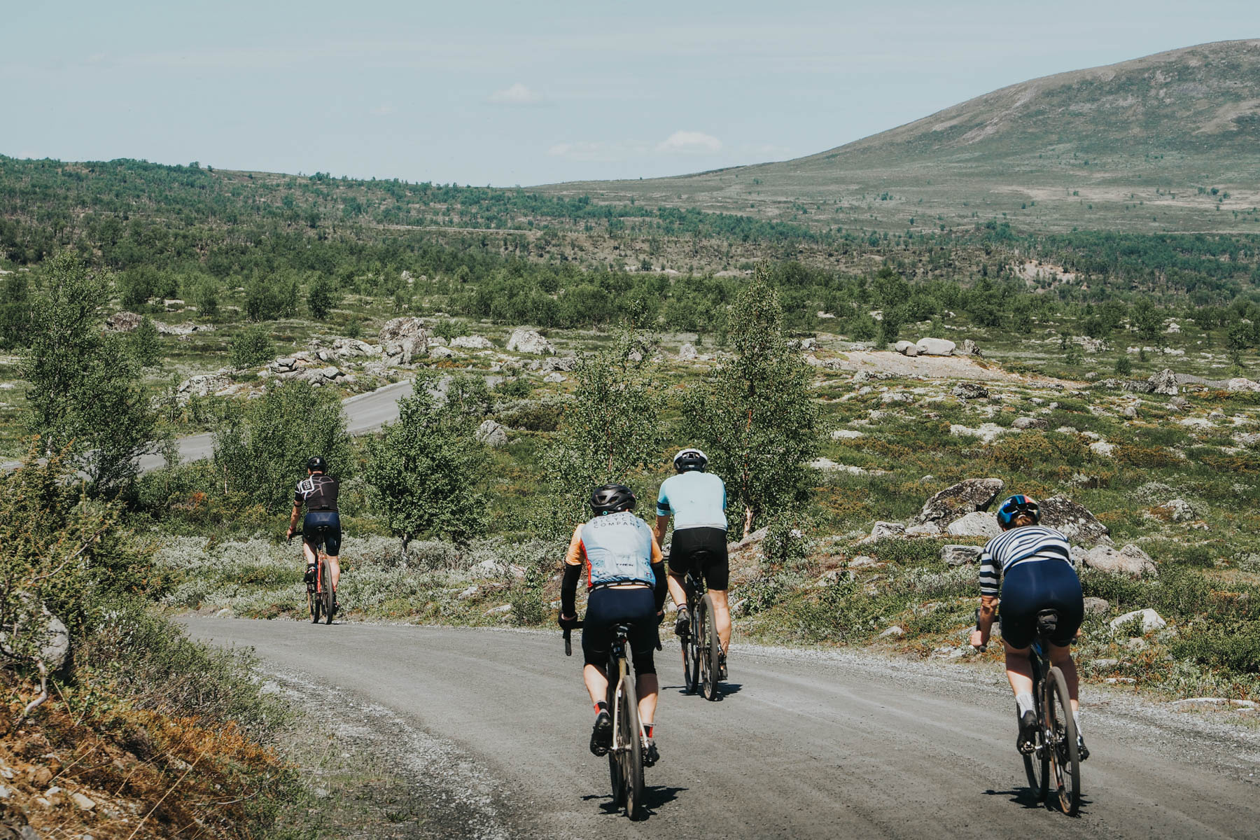 Norway point to point bike trip