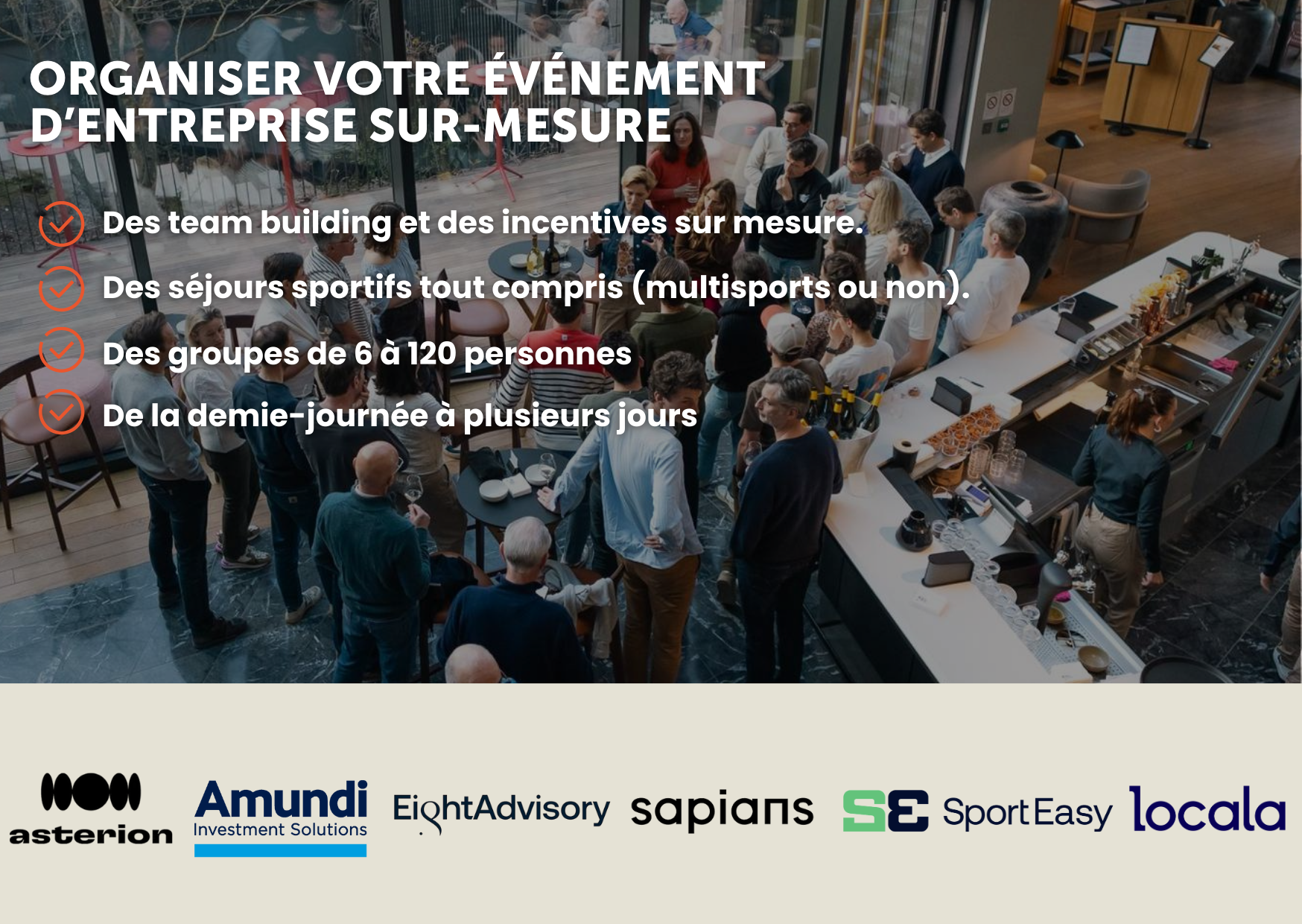 GravelUp pour les entreprises