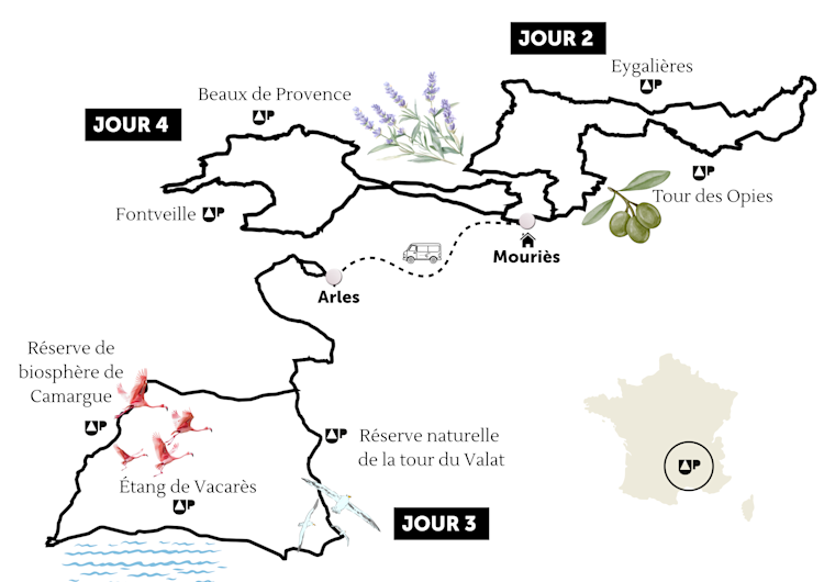 Le terrain de jeu des Alpilles - Carnet d'aventure