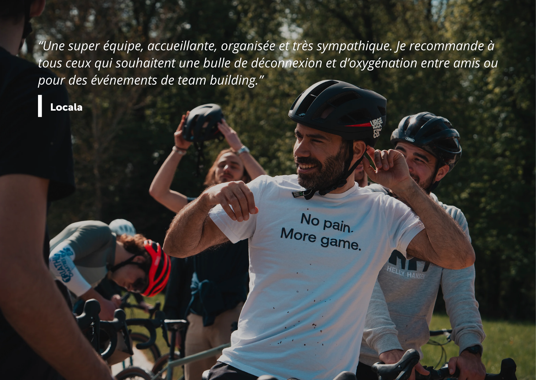 Back in the saddle – riding stronger, together.