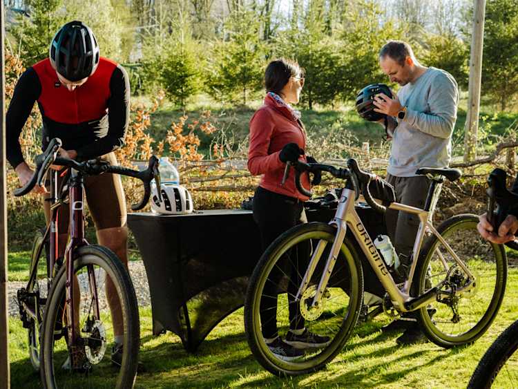 Réglage du casque avant le départ – séjour gravel dans le Morvan
