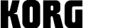 Brand logo – KORG
