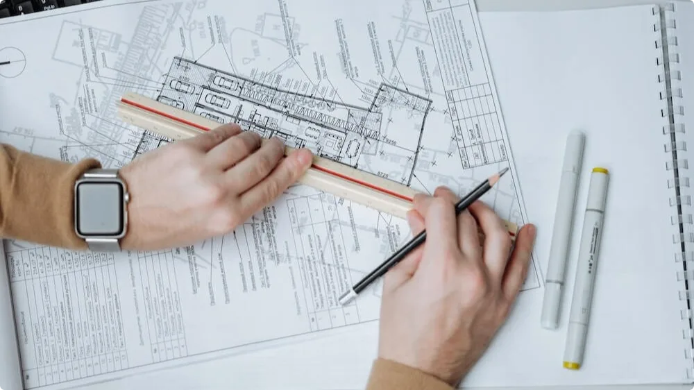 House extension: plans and drawings