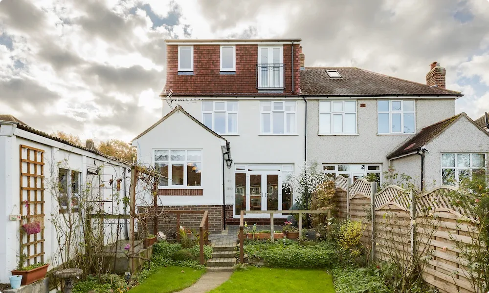 Large dormer extension