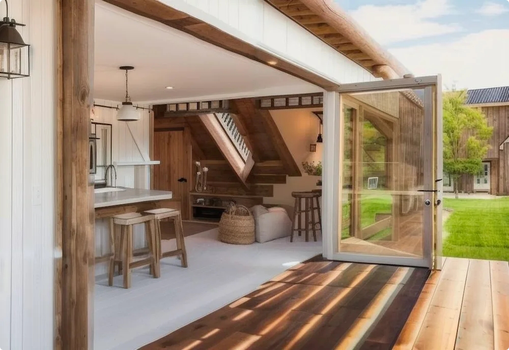 Country living room example