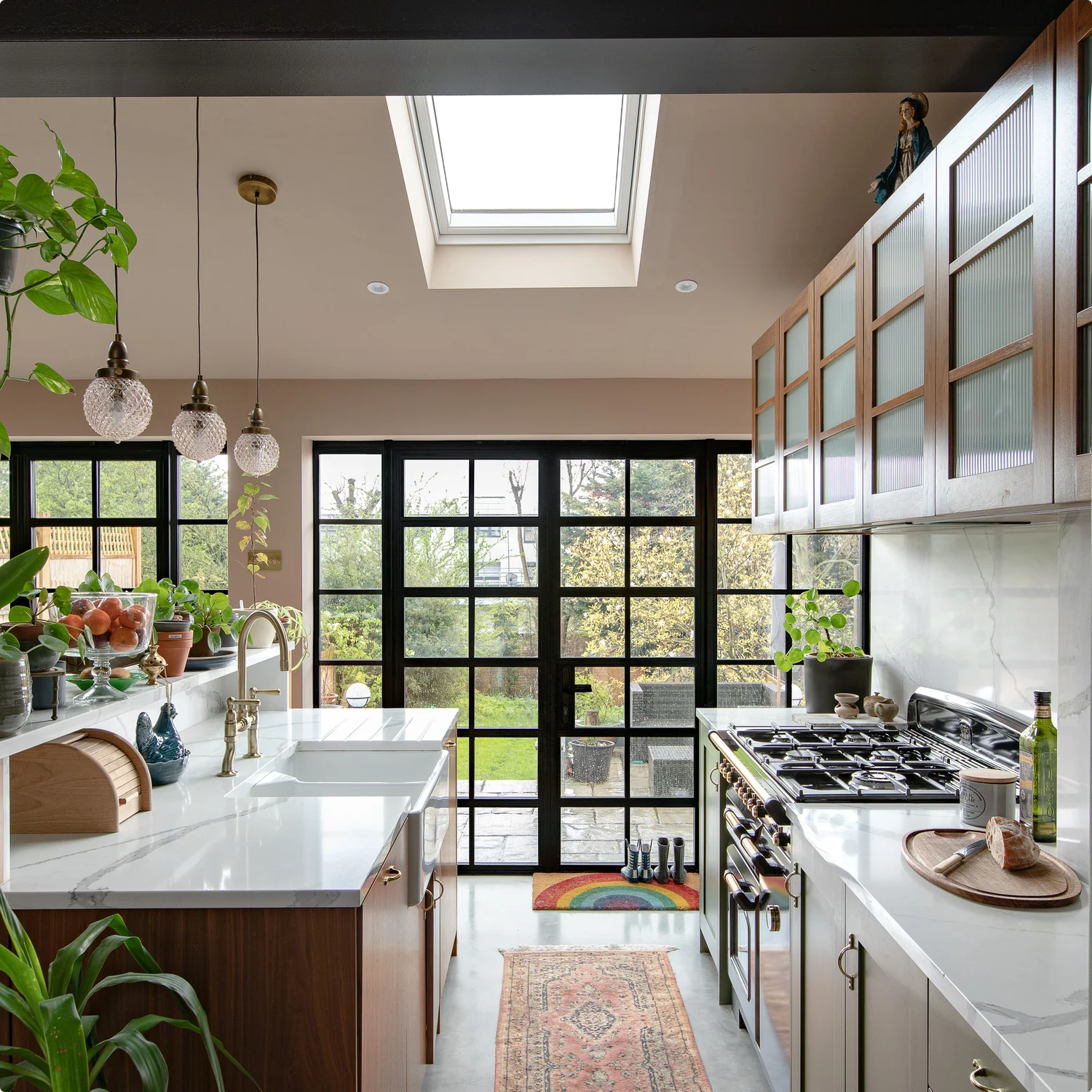  A scene of tranquillity at this homely kitchen in South East London 