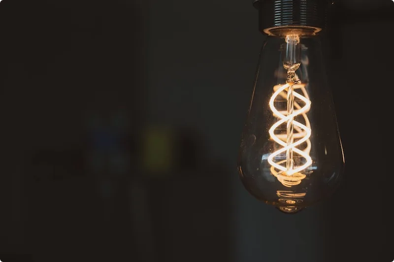 A LED light bulb