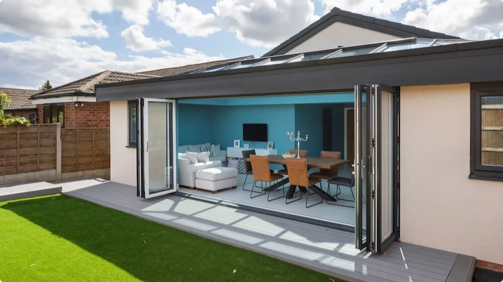 An orangery in Wigan, completed in 2017, exterior shot