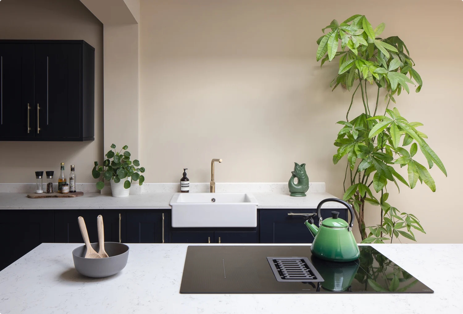 Some beautiful injections of greenery at a completed Resi project in Merton create good Feng Shui 
