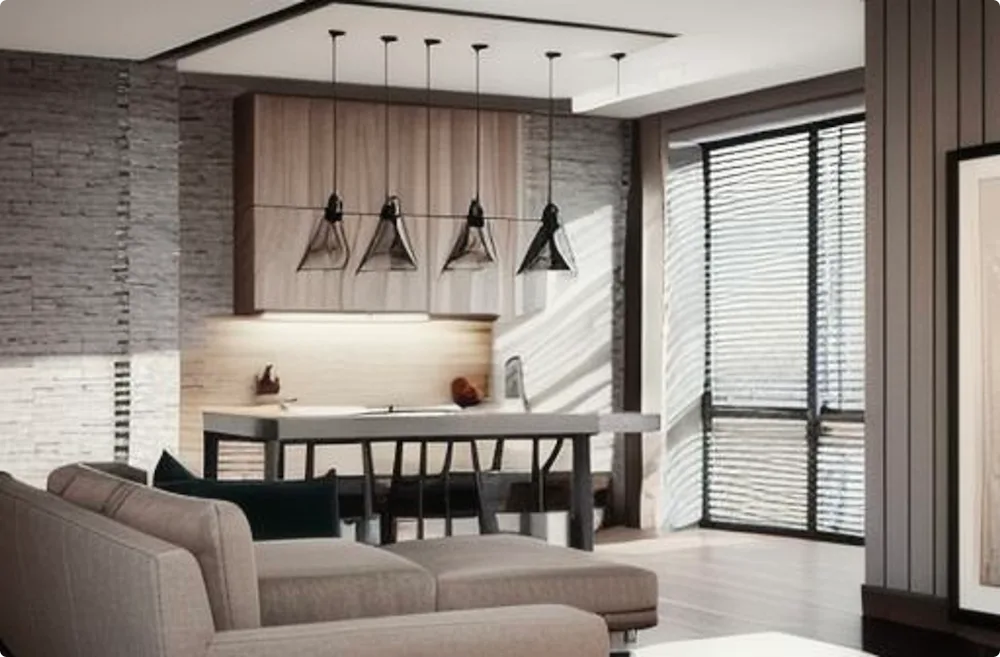 Open plan living room idea