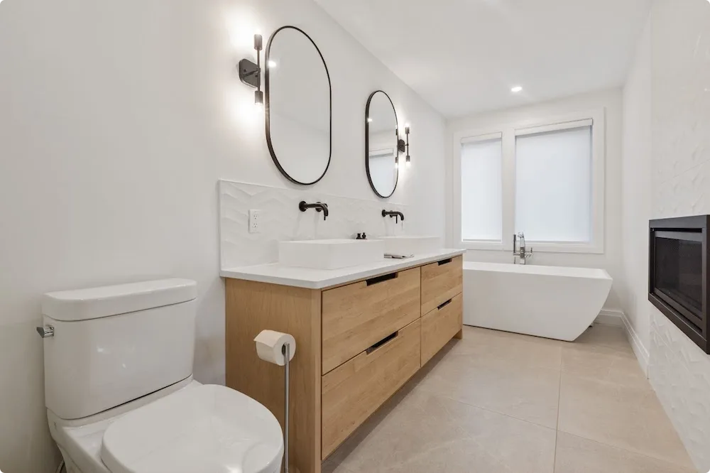 Bathroom wall lights