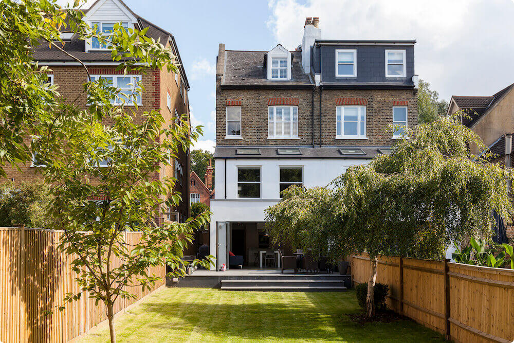 Loft conversion with dormer window