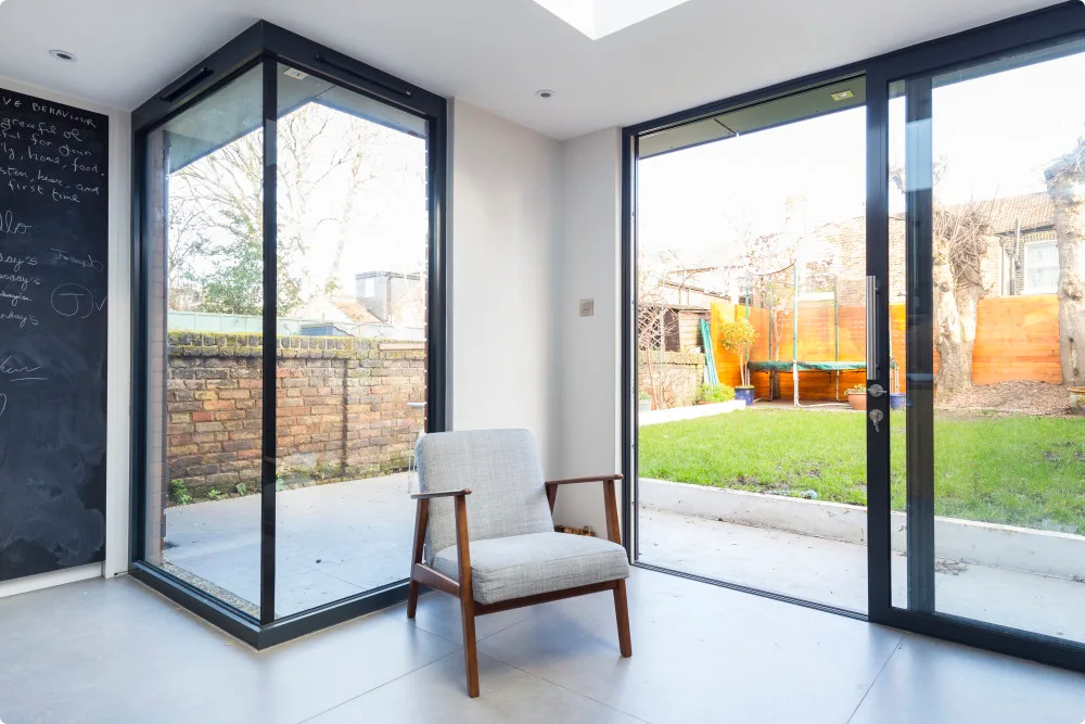 Kitchen rear extension - reading chair