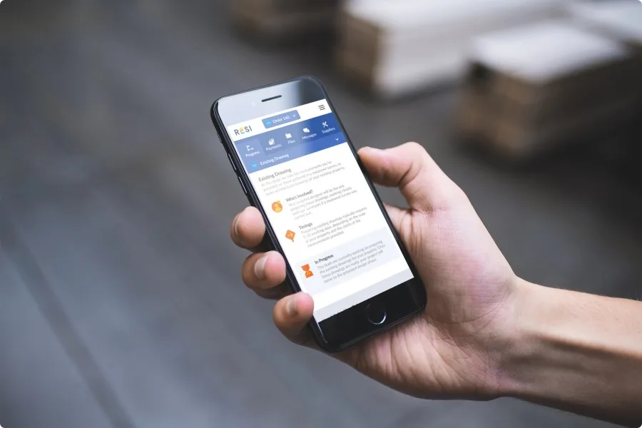 Resi's Mobile Dashboard