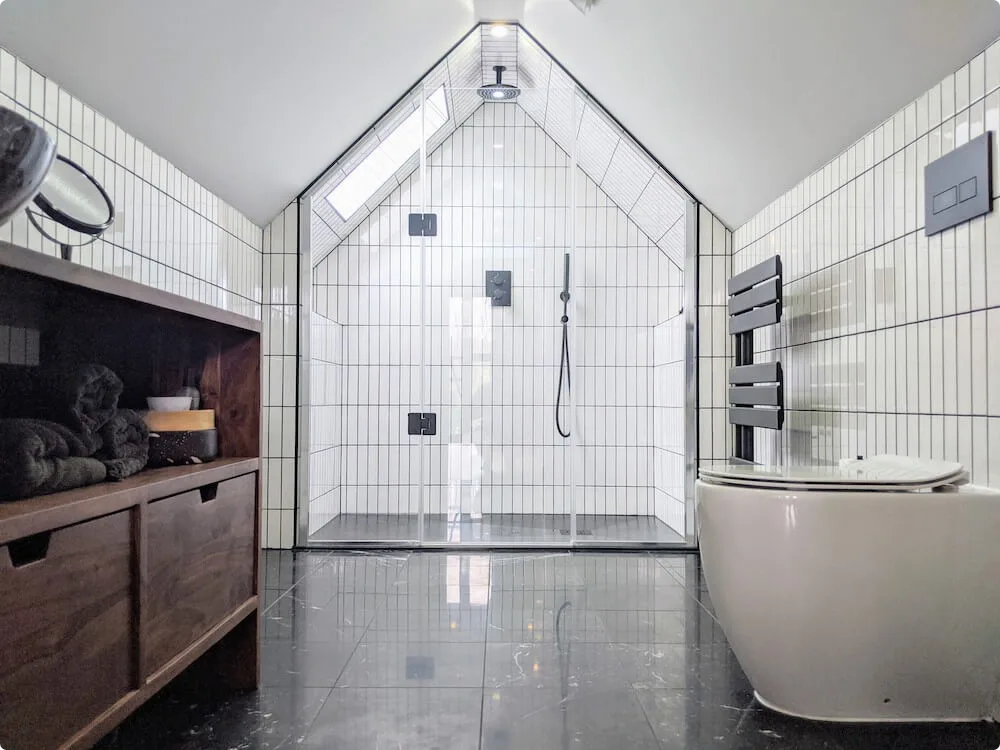 loft conversion modern bathroom