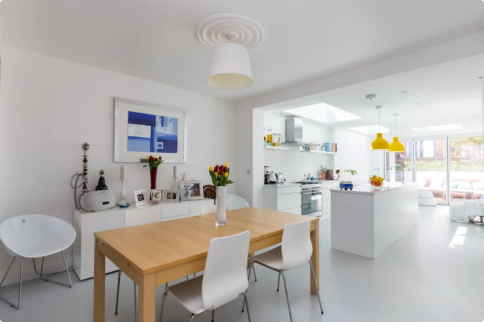 Merton Road - white flooring