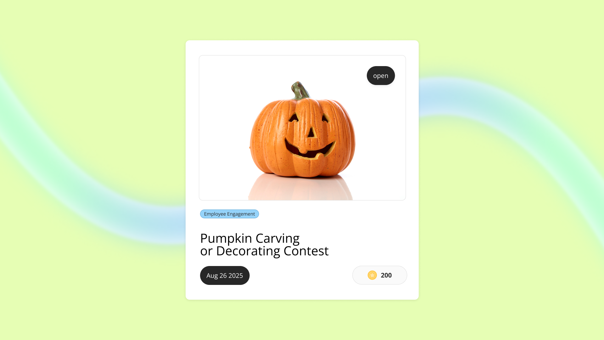4. Run a Pumpkin Carving or Decorating Contest
