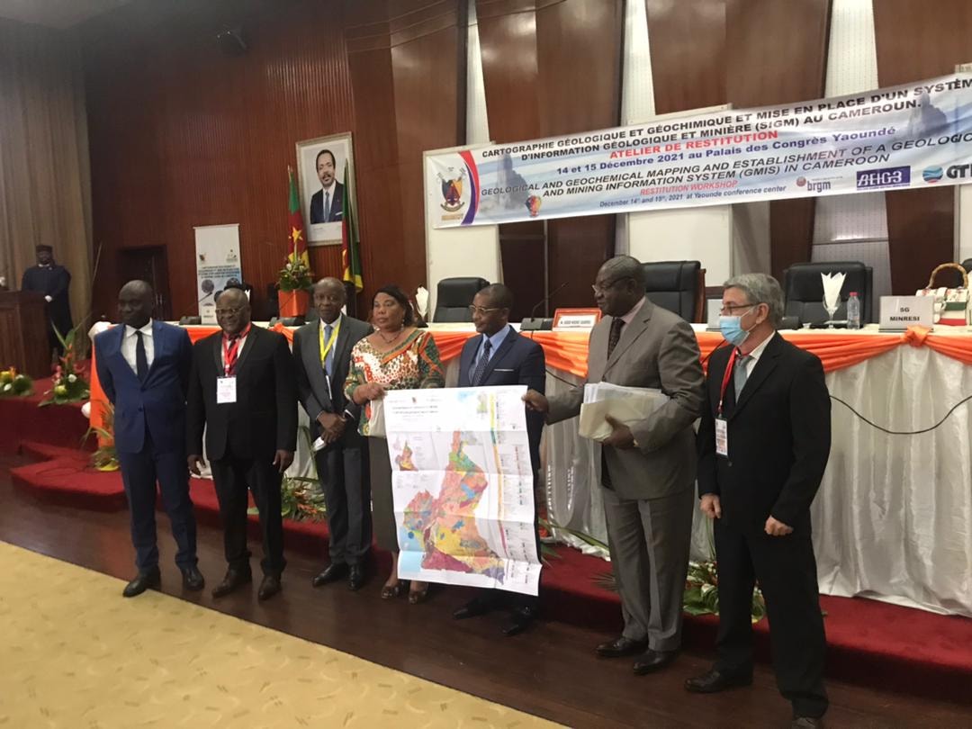 restitution of the geological and geochemical mapping project and the establishment of a geological and mining information system in Cameroon