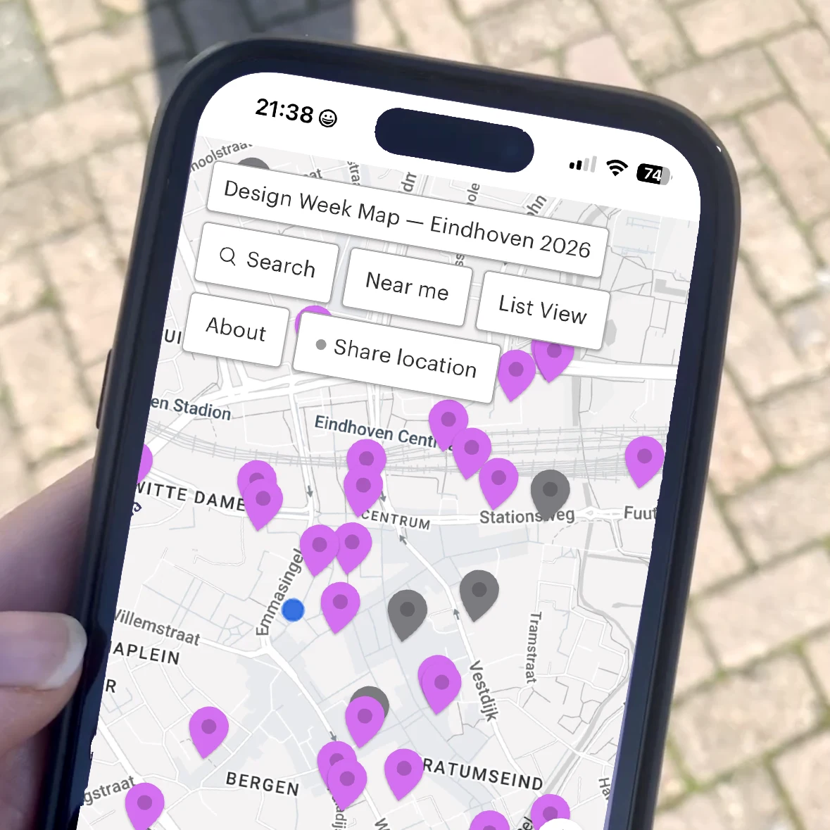 Design Week Map