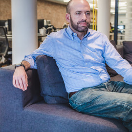 Muck Rack CEO Gregory Galant by Jeff Mertz