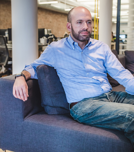 Muck Rack CEO Gregory Galant by Jeff Mertz
