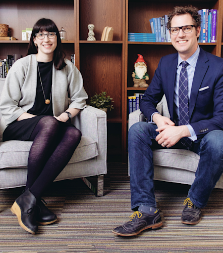 Nicola Carpenter and Tim Cynova