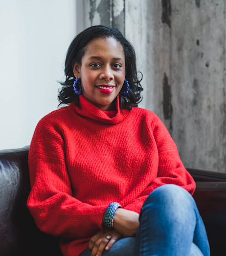 Kia Brooks, Associate Director of Sales and Operations of the Made in NYC Media Center by IFP by Jeff Mertz