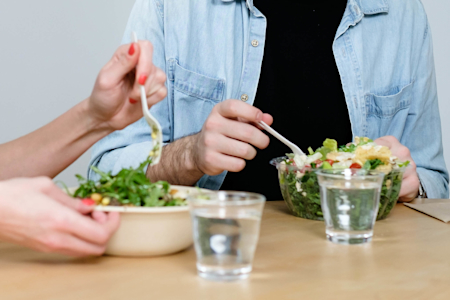 Healthy office lunch - wellness strategies
