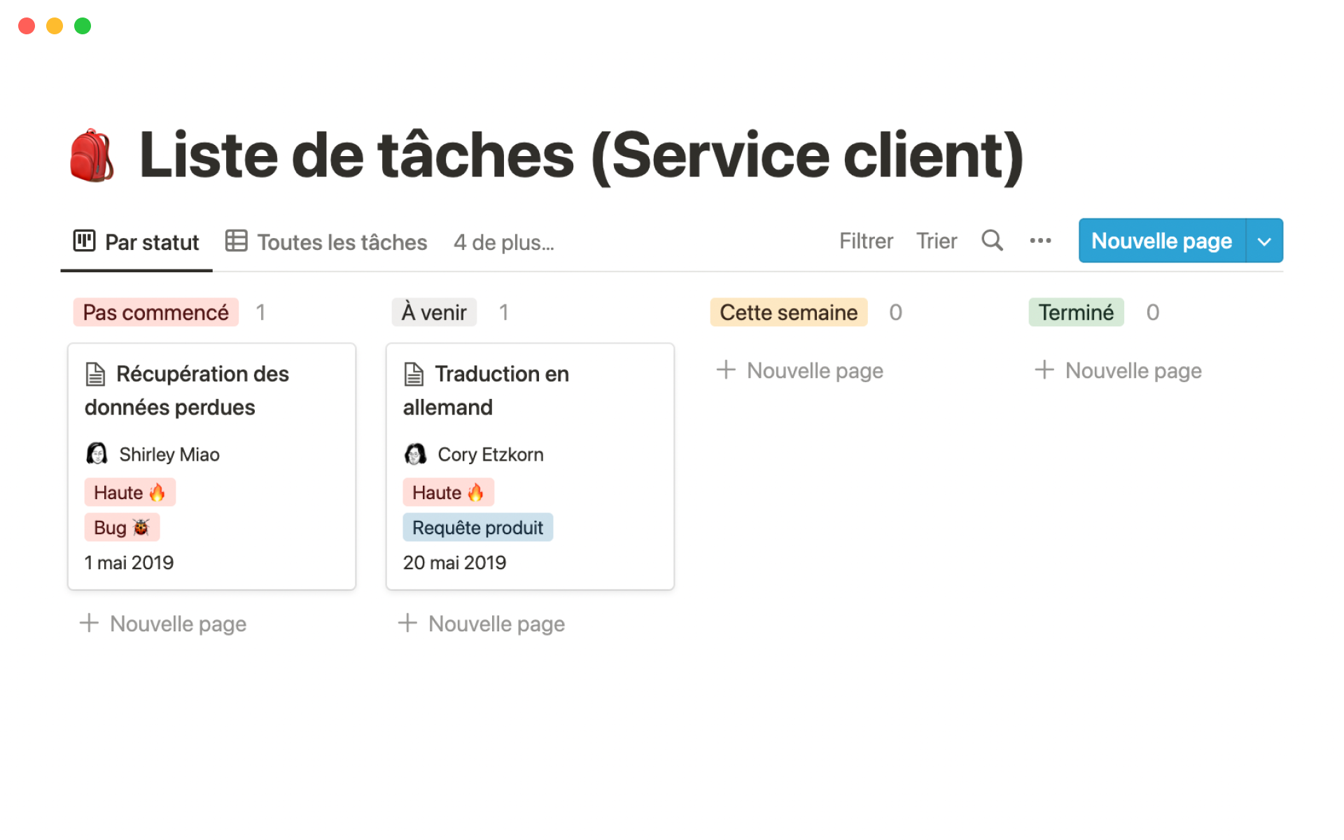 Galerie De Mod Les Notion Liste De T Ches Service Client