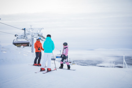 Levi ski resort slopes services