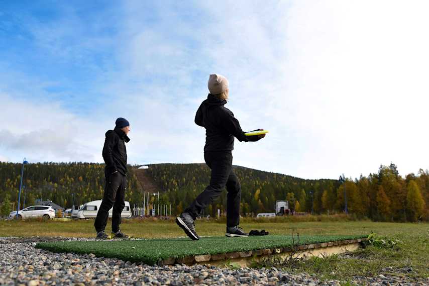 lsr frisbeegolf green