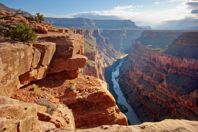 Vue sur le Grand Canyon des États-Unis