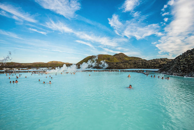 Lagon bleu en Islande