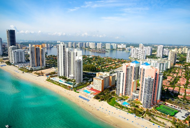 Miami Beach in den USA